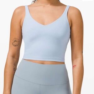 Lululemon Blue Linen Align Tank 4